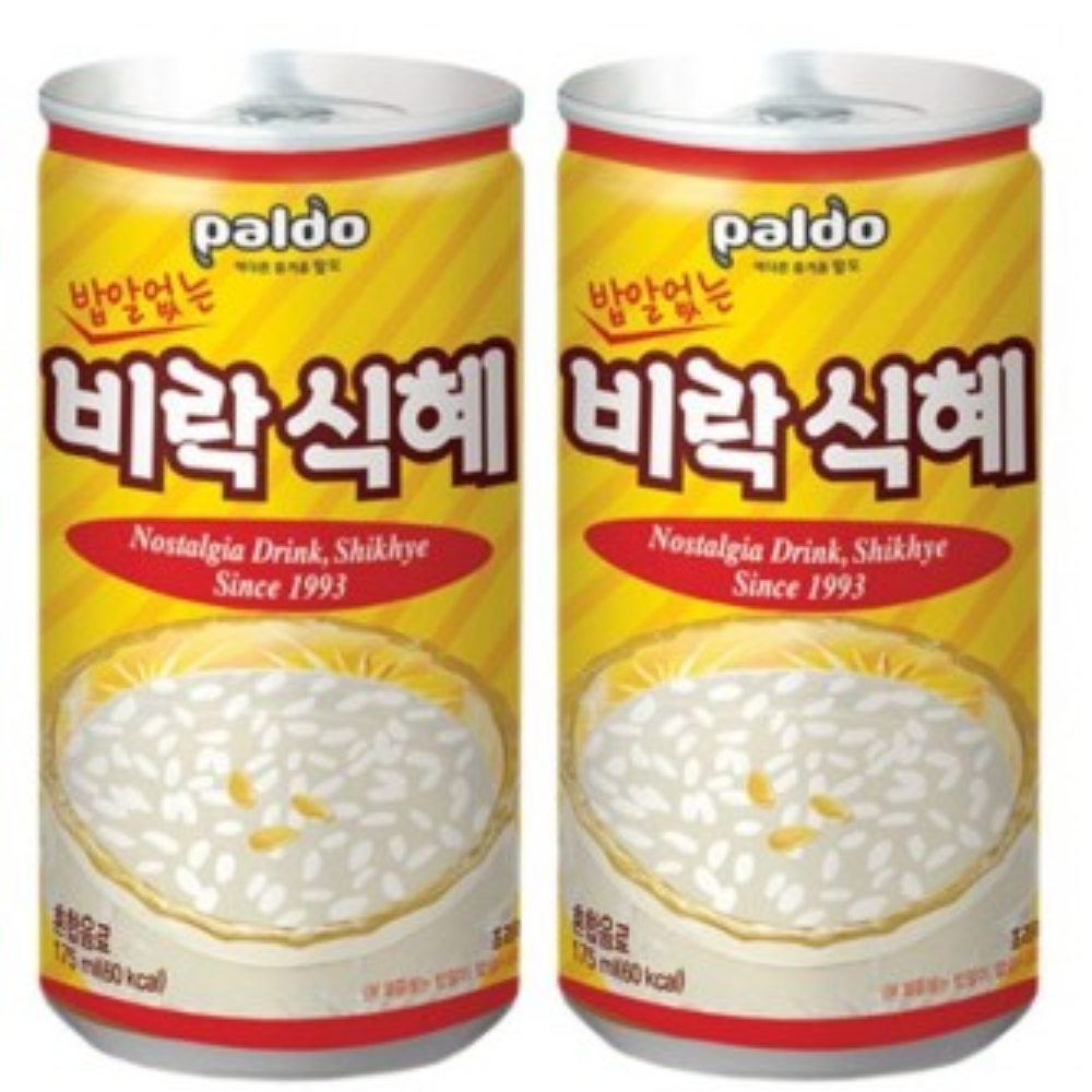 팔도 밥알없는 비락식혜 175ml x 60캔입 (30캔x2박스) 대용량 음료 : 두작유통