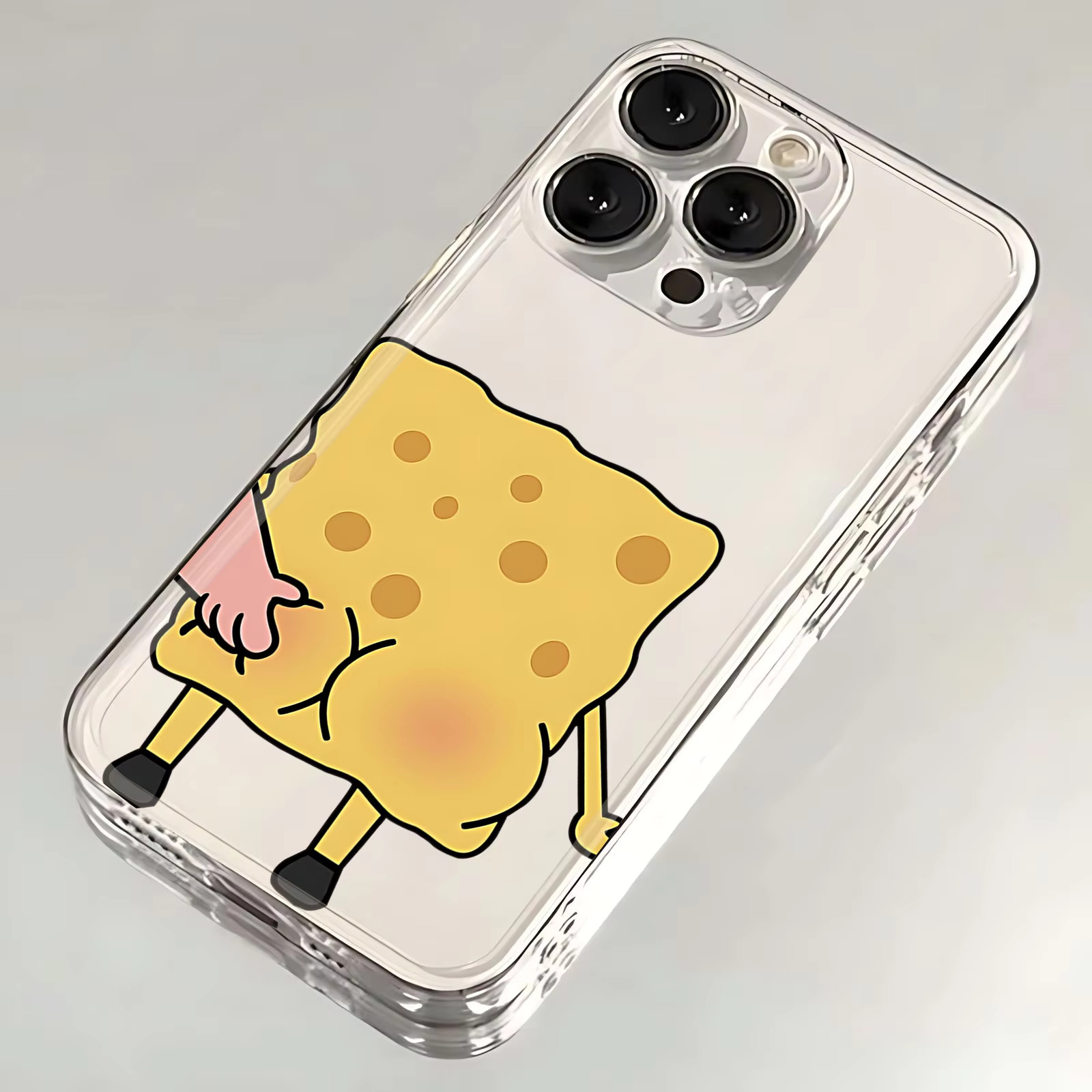 집게사장 다람이 아이폰 호환 16 15 14 프로 맥스 케이스 굿즈 SpongeBobs 핀치 전화 iPhone 13 12 11 Mini Pro Max X : 아사쿠사하루상