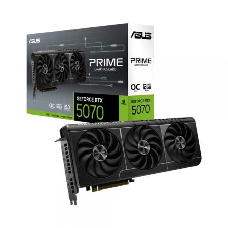 ASUS PRIME 지포스 RTX 5070 OC D7 12GB 대원씨티에스 (엔비디아 컴퓨터 그래픽카드)