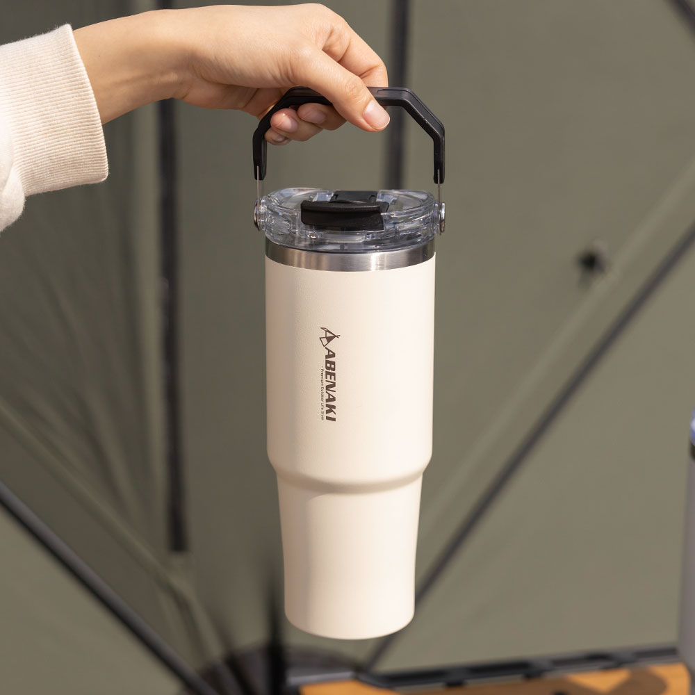 아베나키 스테인레스 빨대 텀블러 900ml - 상세 이미지 3