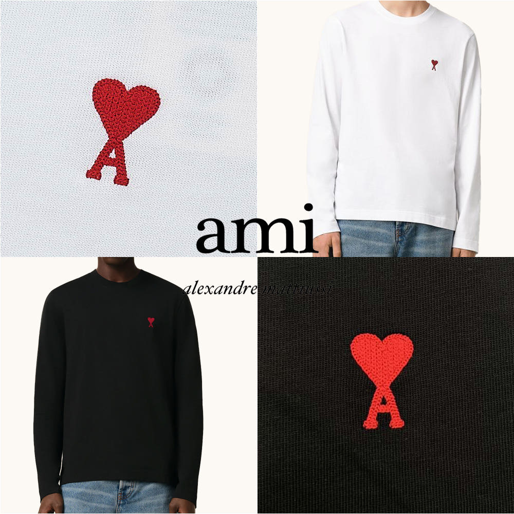 AMI 하트로고 맨투맨