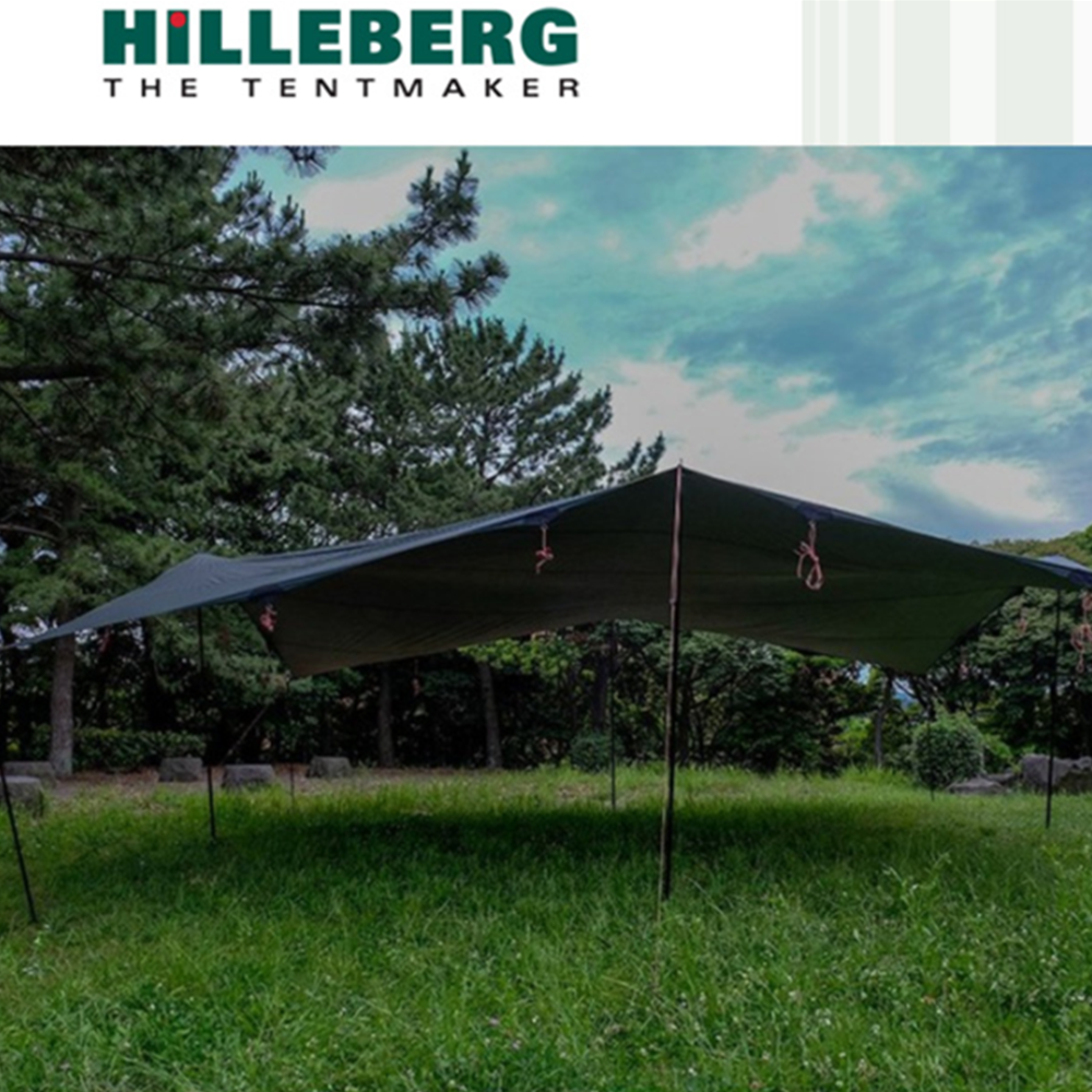 힐레베르그 타프 20 택티컬 캠핑 백패킹 타프 그늘막