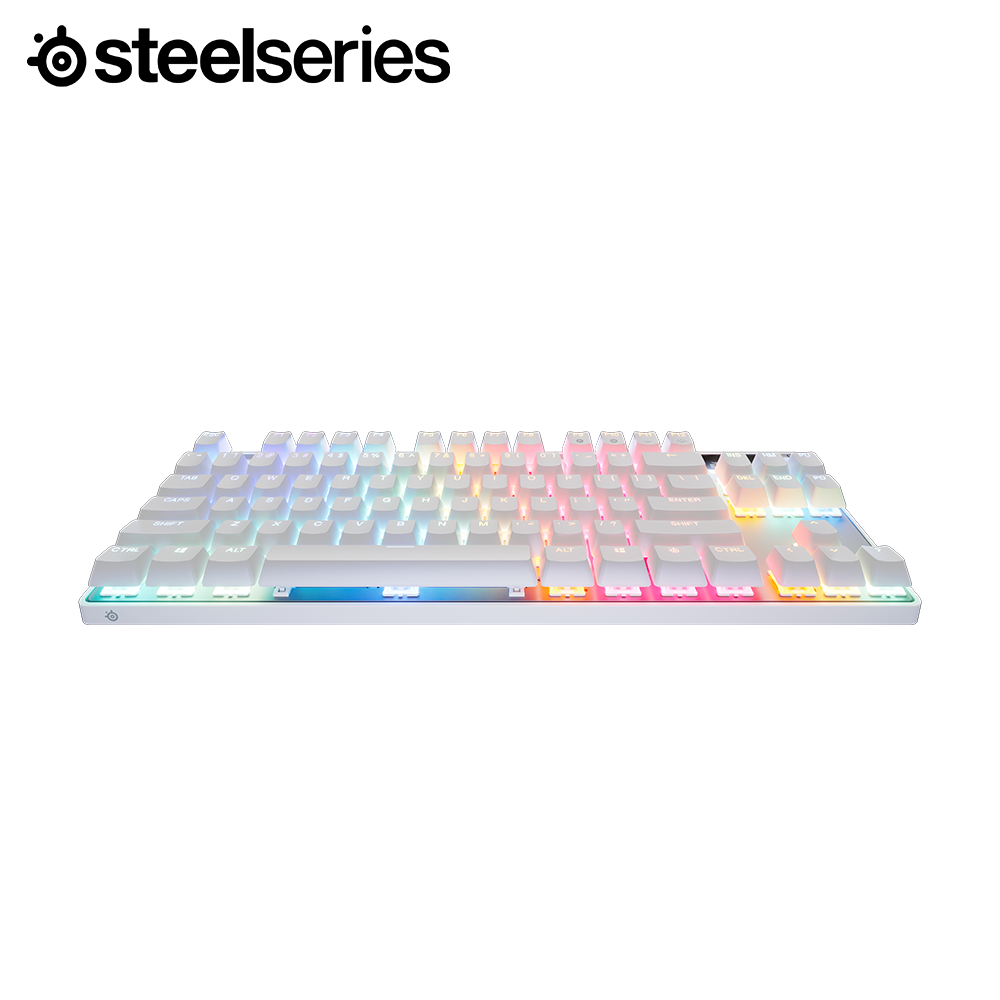 스틸시리즈 Apex Pro Gen 3 자석축 게이밍 키보드 화이트/TKL/한글자판, 마그네틱축 - 상세 이미지 3