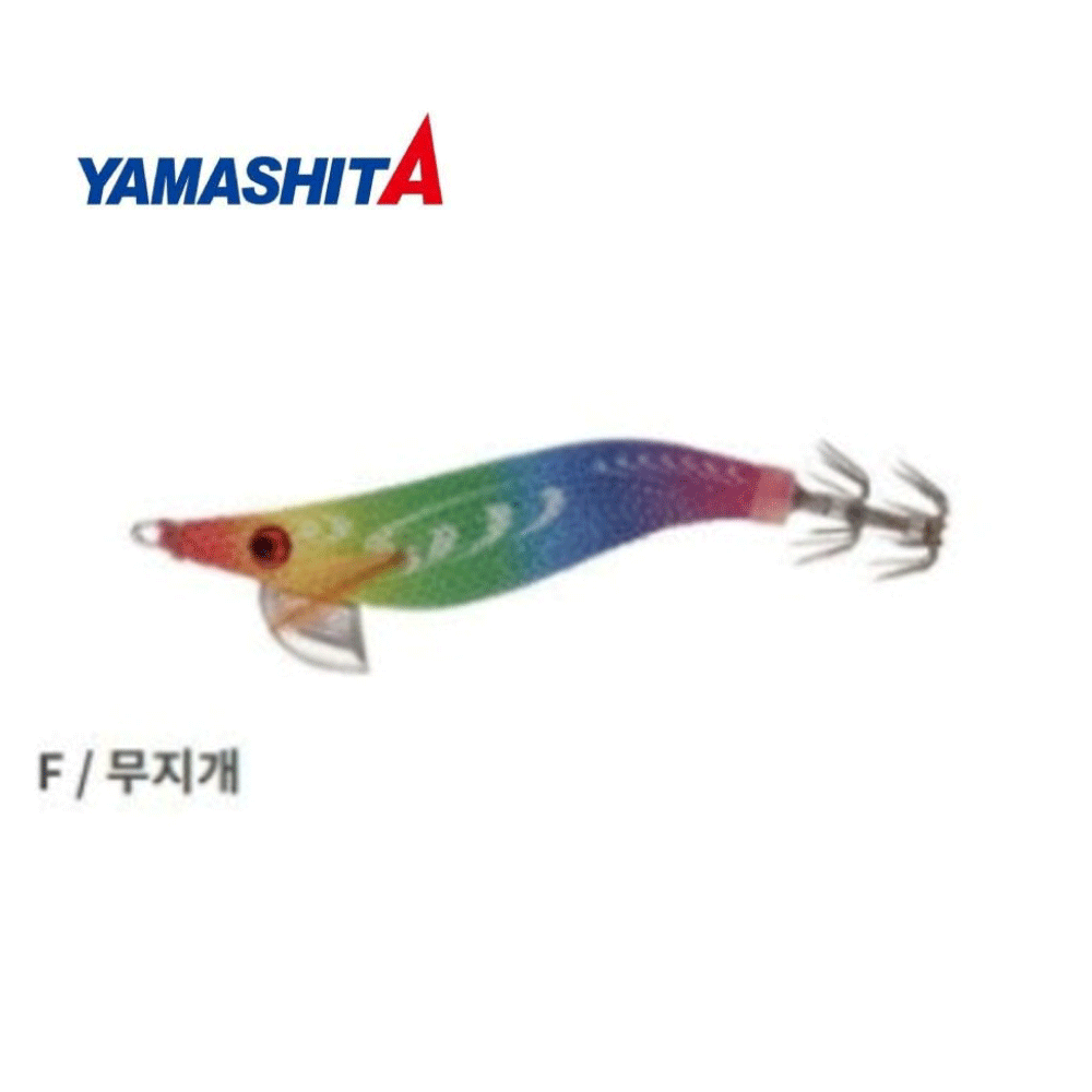 바다루어 야마시타 이목 드롭퍼 갑오징어 한치 에깅 팁런 수평 에기 슷테 루어 레인보우, 2.2호 - 메인 이미지