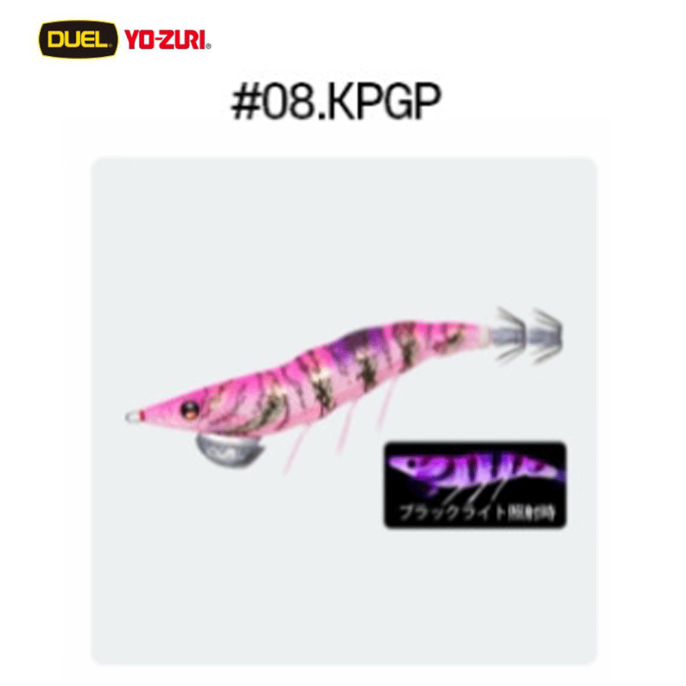 바다루어 요즈리 듀엘 이지큐 다트마스터 무늬오징어 팁런 수평 에기 에깅 슷테 루어 KPGP, 3.5호