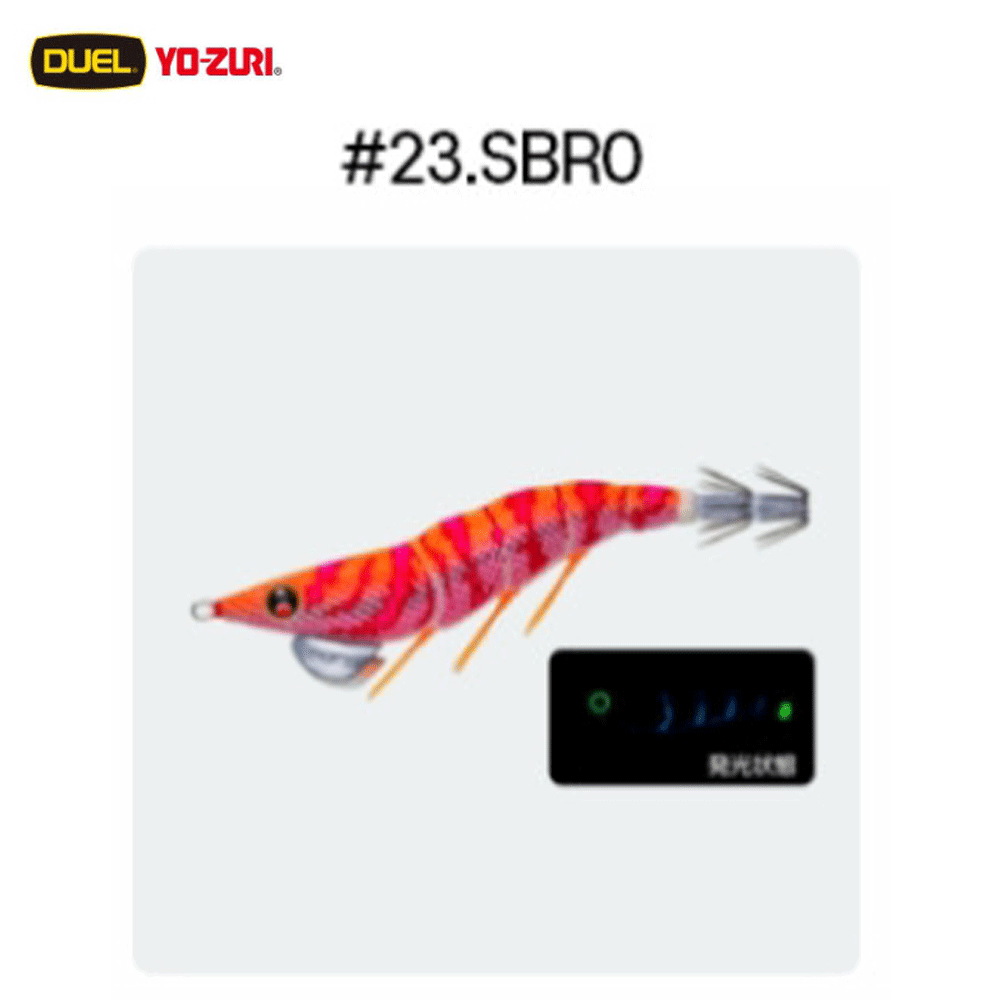 바다루어 요즈리 듀엘 이지큐 다트마스터 무늬오징어 팁런 수평 에기 에깅 슷테 루어 SBRO, 2.5호
