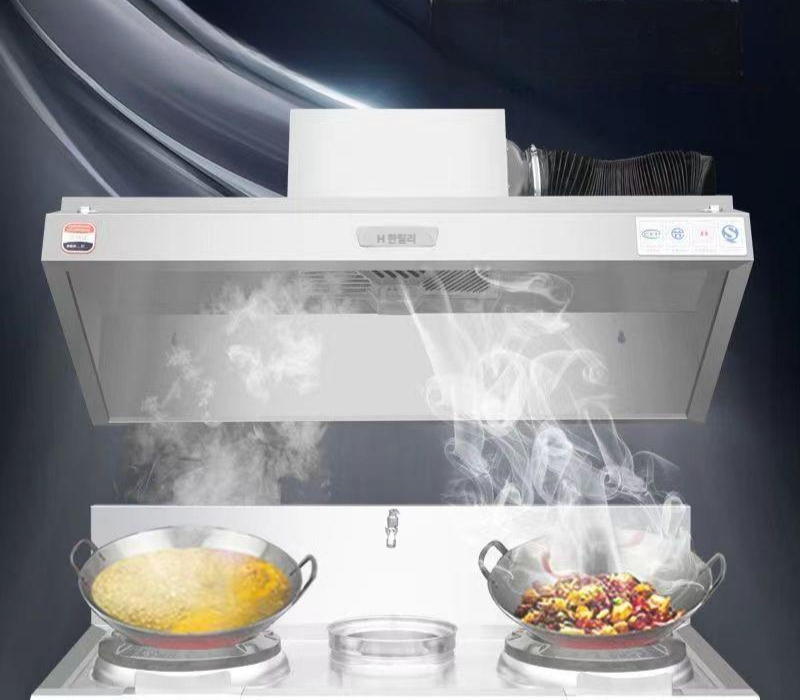 중국집 주방 후드 주방후드 환풍 식당용 환풍기 덕트 업소용 닥트 정상 880W-출풍구 16cm 75x60x : 퍼플망고
