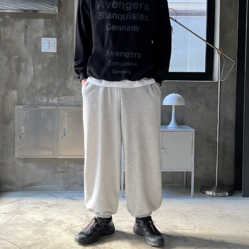 봄 여름 벌룬핏 와이드바지 통넓은 조거팬츠