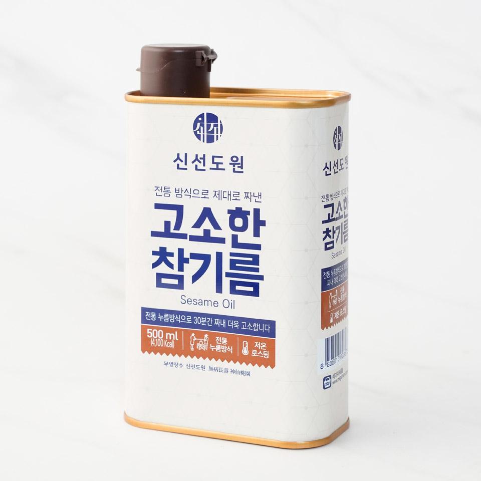 메가마트 신선도원 고소한 참기름  500mlx4입 - 상세 이미지 2