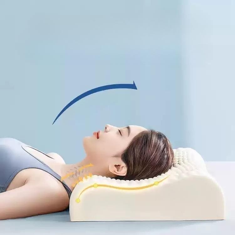 편한 라텍스 베개 커버세트 굴곡 경추 취침 건강 대형 진드기방지 28종 - 상품 이미지