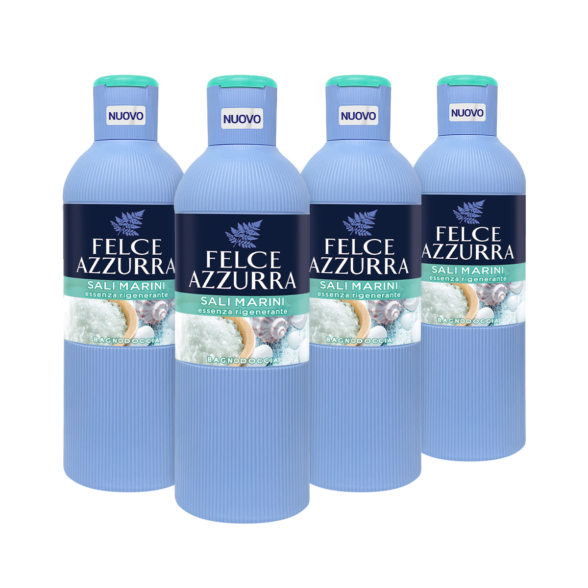 펠체아주라 이탈리아 149년 명품 바디워시 씨솔트 650ml 4개 향좋은 약산성 바디클렌져