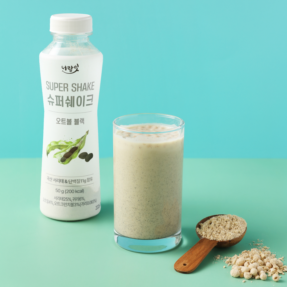 [푸딩팩토리] 슈퍼쉐이크 모음전_한끼식사대용 곡물 단백질 오트볼 블랙, 50g, 10개 - 상세 이미지 2