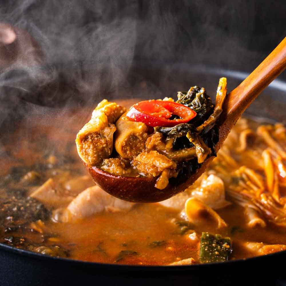 푸짐한 곱과 시래기 풍미가득 곱창전골 1kg+1kg 4-5인분 캠핑요리 간편조리 캠핑 소곱창전골