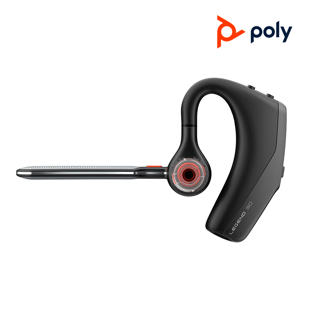 폴리 플랜트로닉스 보이저 레전드 30 업무용 통화용 귀걸이형 무선 모노 블루투스 이어폰 - 상세 이미지 5