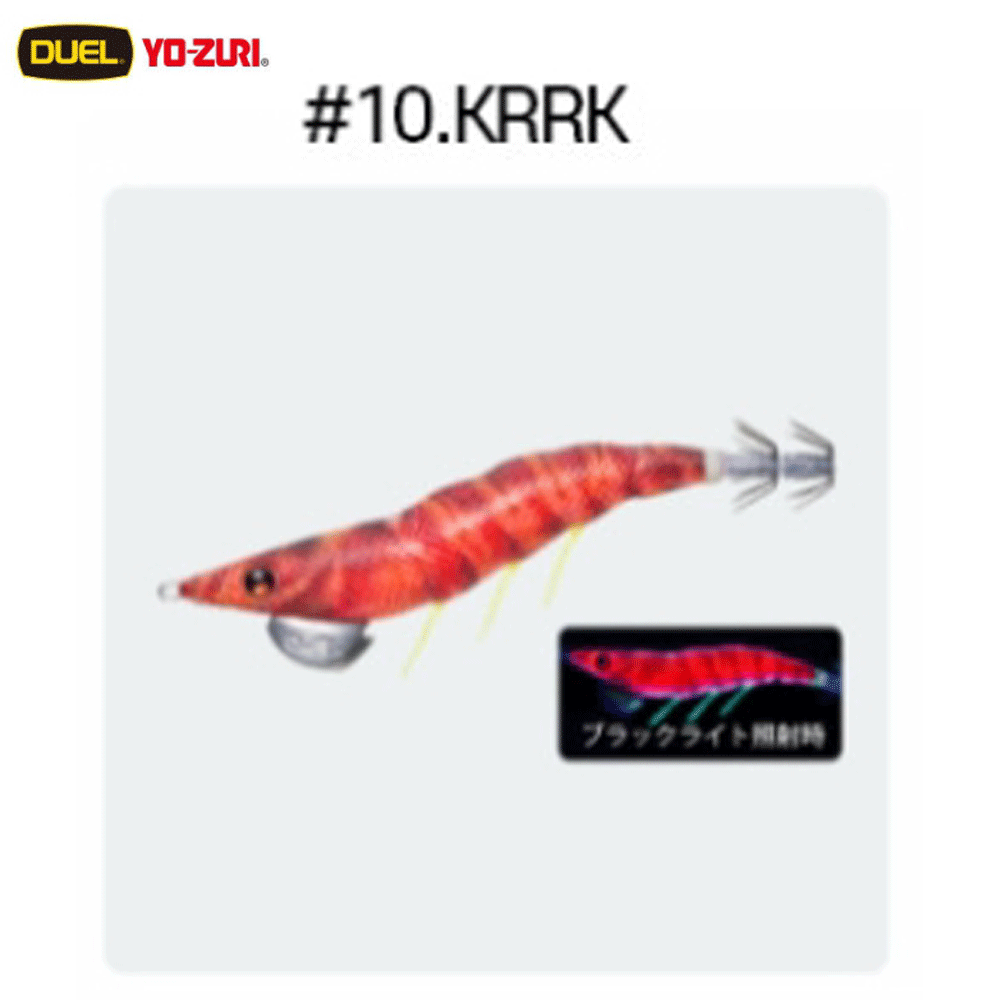 바다루어 요즈리 듀엘 이지큐 다트마스터 무늬오징어 팁런 수평 에기 에깅 슷테 루어 KRRK, 3호