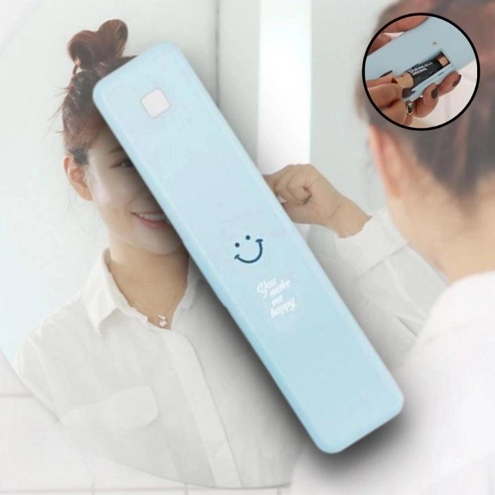 살균칫솔케이스 휴대용칫솔건조기 블루 칫솔소독 제품 이미지