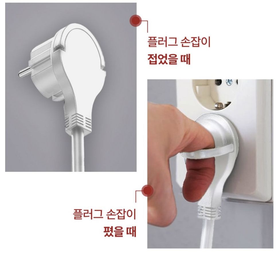 에너자이저 멀티탭 큐브 납작플러그 4000W 고용량 3구 USB-A 2구 C타입 1구