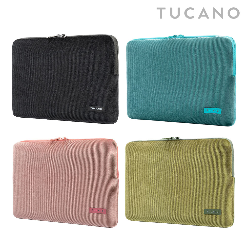 벨루토 투카노 Tucano 14인치 코듀로이 노트북 슬리브 파우치