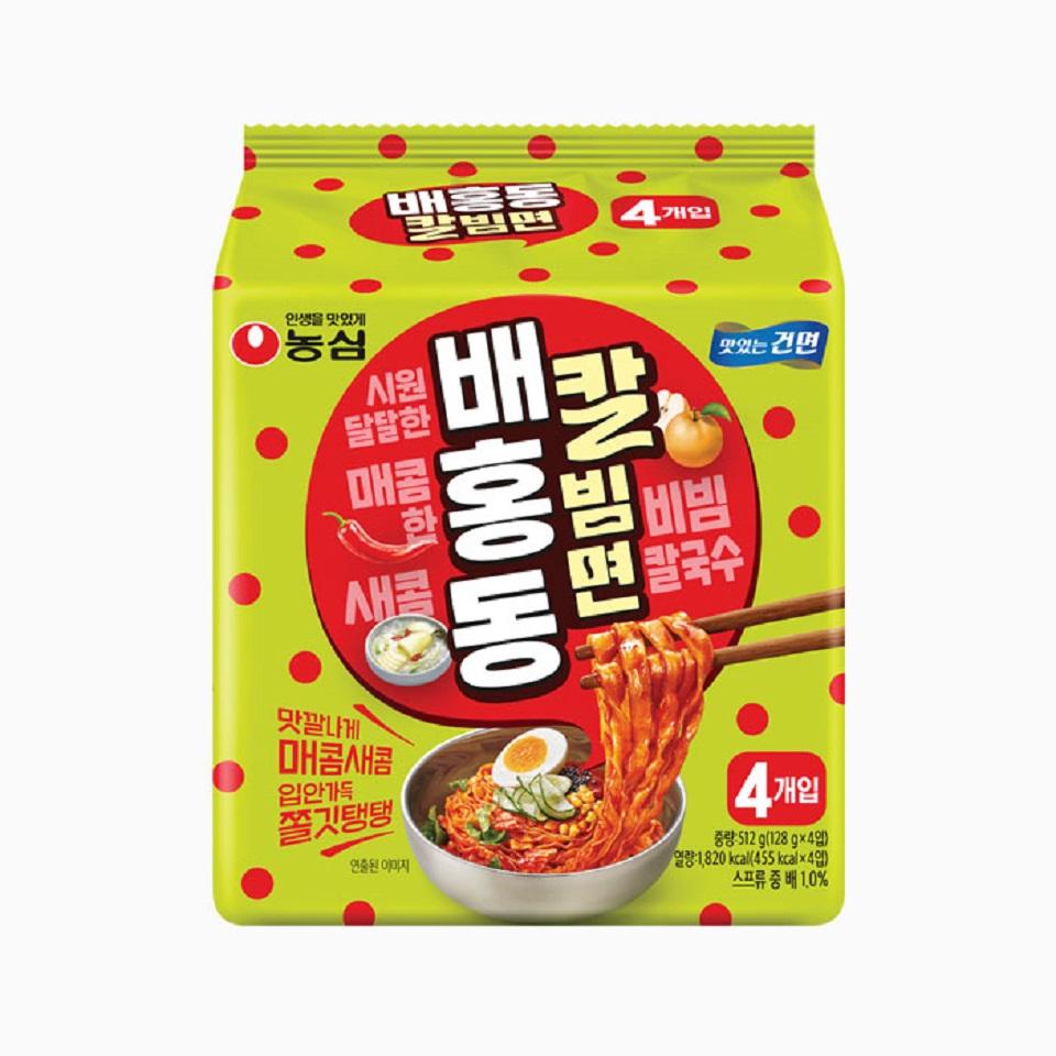 메가마트 농심 배홍동 칼빔면 128g x 4 - 상세 이미지 2