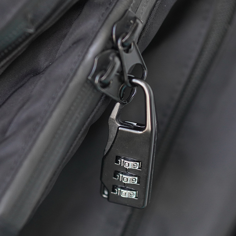 번호키 비밀번호자물쇠 다이얼 소형 미니 자물쇠 블랙