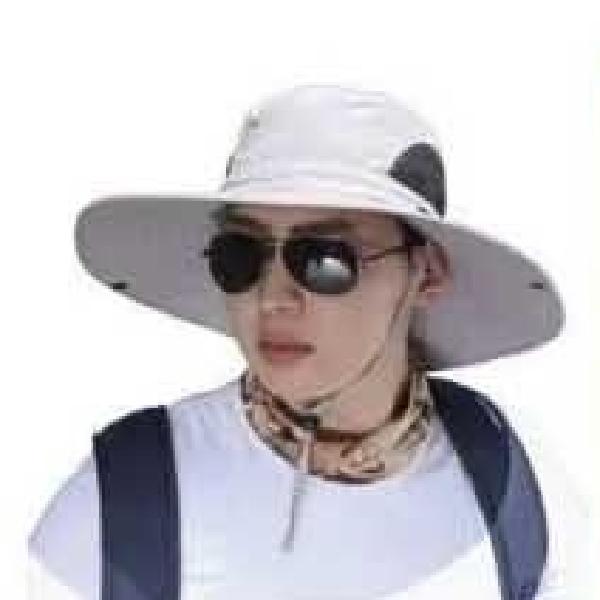챙 넓은 모자 남자 정글 모자 여름 남성 야외 모자 이미지 3