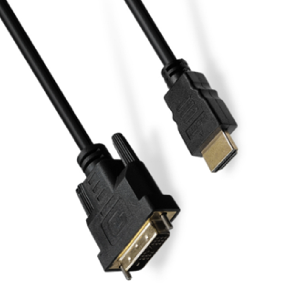 DVID싱글toHDMI선 케이블 그래픽카드 모니터연결 고화질 2m