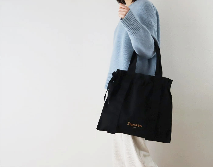 레페토 repetto 론도 토트백 L 사이즈 B0333T 블랙 - 메인 이미지