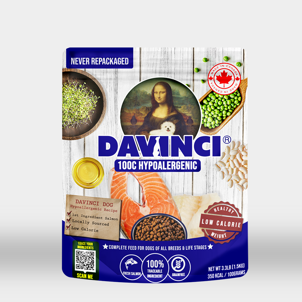 다빈치독 하이포알러제닉 리얼피쉬 캐나다산 연어, 1.5kg, 1개