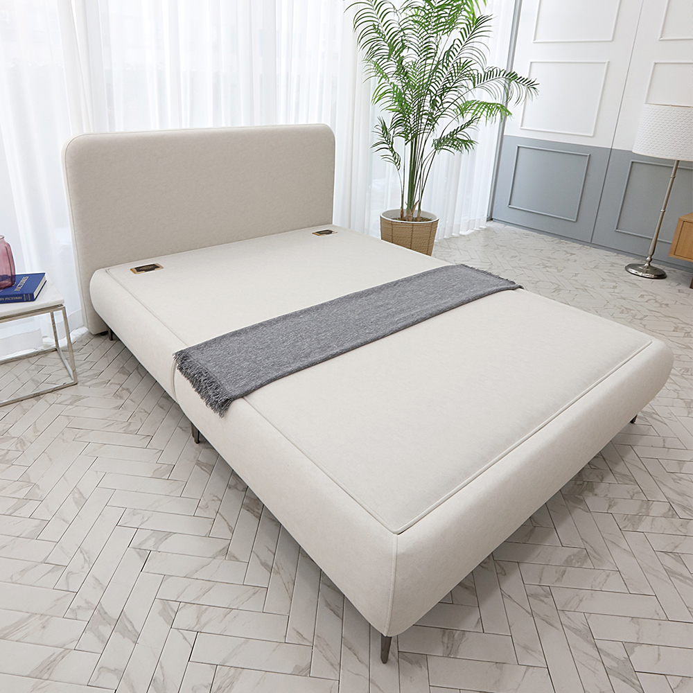 딜리스 황토 흙침대 패브릭 황토볼 보료 온열침대 슈퍼싱글 SS CL523