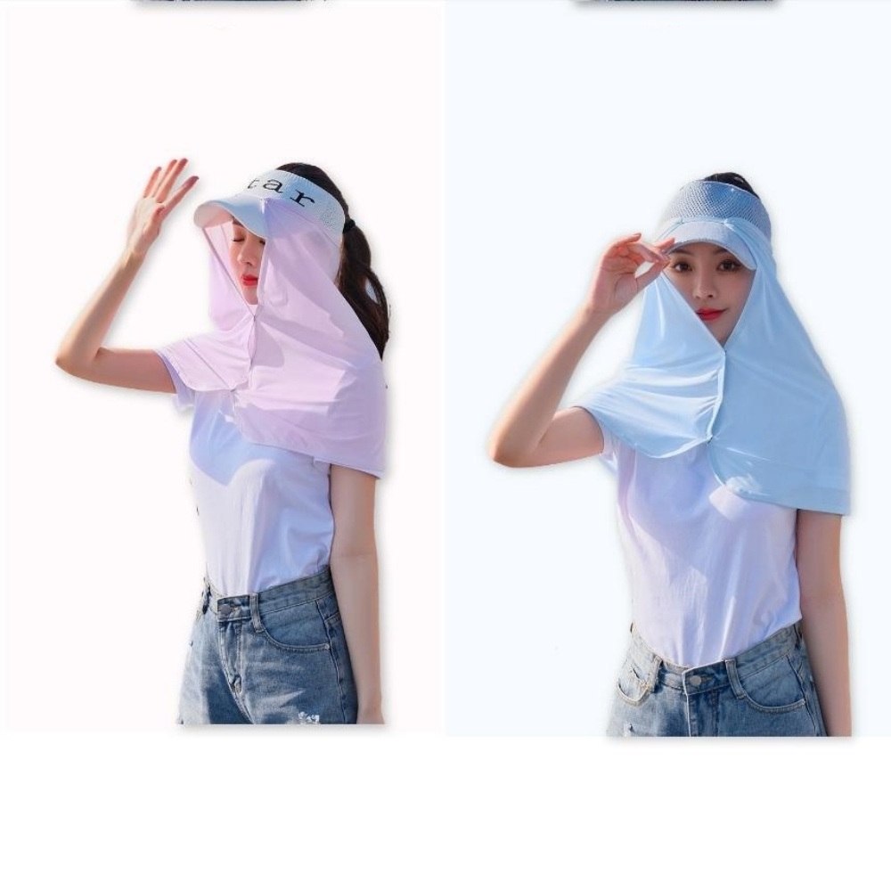 일할때쓰는모자 뒷목가리는모자 어깨 커버 썬캡 밭일 텃밭 망토 - 상세 이미지 5