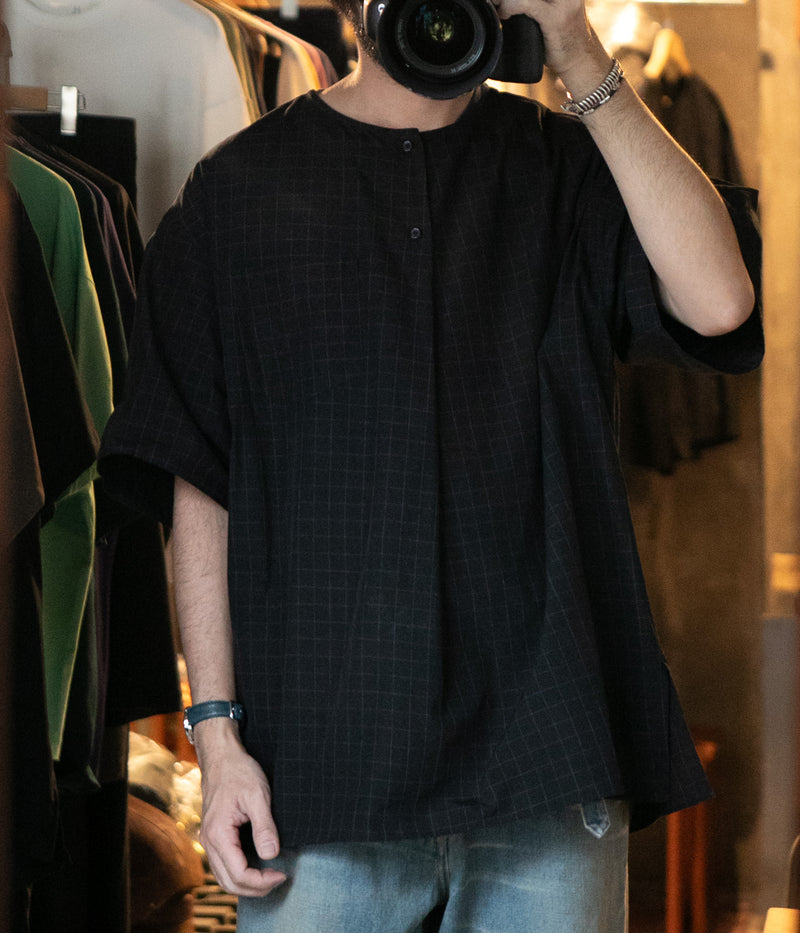 요코 사카모토 HENLEY NECK PULLOVER 헨리넥 풀오버 YS-25SS-75 - 상세 이미지 2