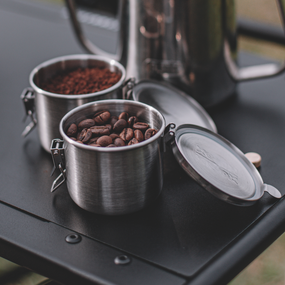 키녹스 캠핑 양념통 밀폐 용기 원두 보관함 캐니스터