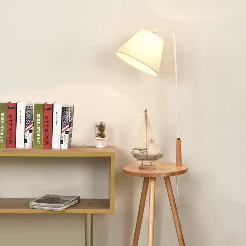 LED 테이블 장스탠드 무드등 플리츠 스칸디 플로어조명 수직 - 상세 이미지 2