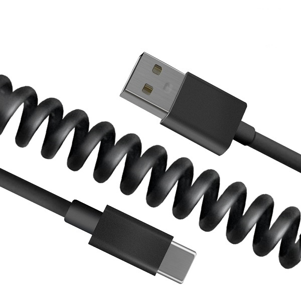 애니존 ANY-SC18M-UC USB-A to C타입 660W 초고속 충전 스프링 케이블 1.8m - 상세 이미지 4