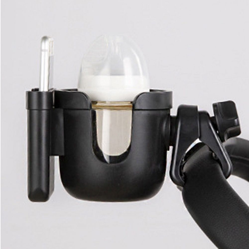 2in1 유모차 컵홀더 핸드폰 거치대 스마트폰 텀블러 웨건 자전거 휠체어