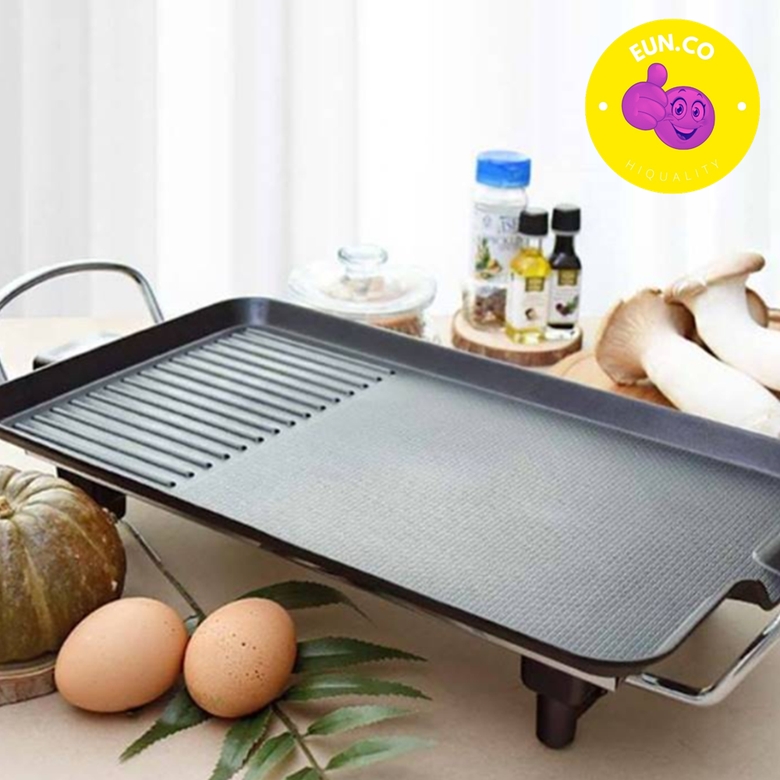 와이드 전기그릴 가정용 고기불판 바베큐 삼겹살구이기 높이조절 안전손잡이 집들이선물