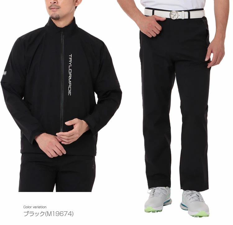 테일러메이드 TaylorMade 남성 골프 우의 레인웨어 상하 세트 TL439 - 상세 이미지 2
