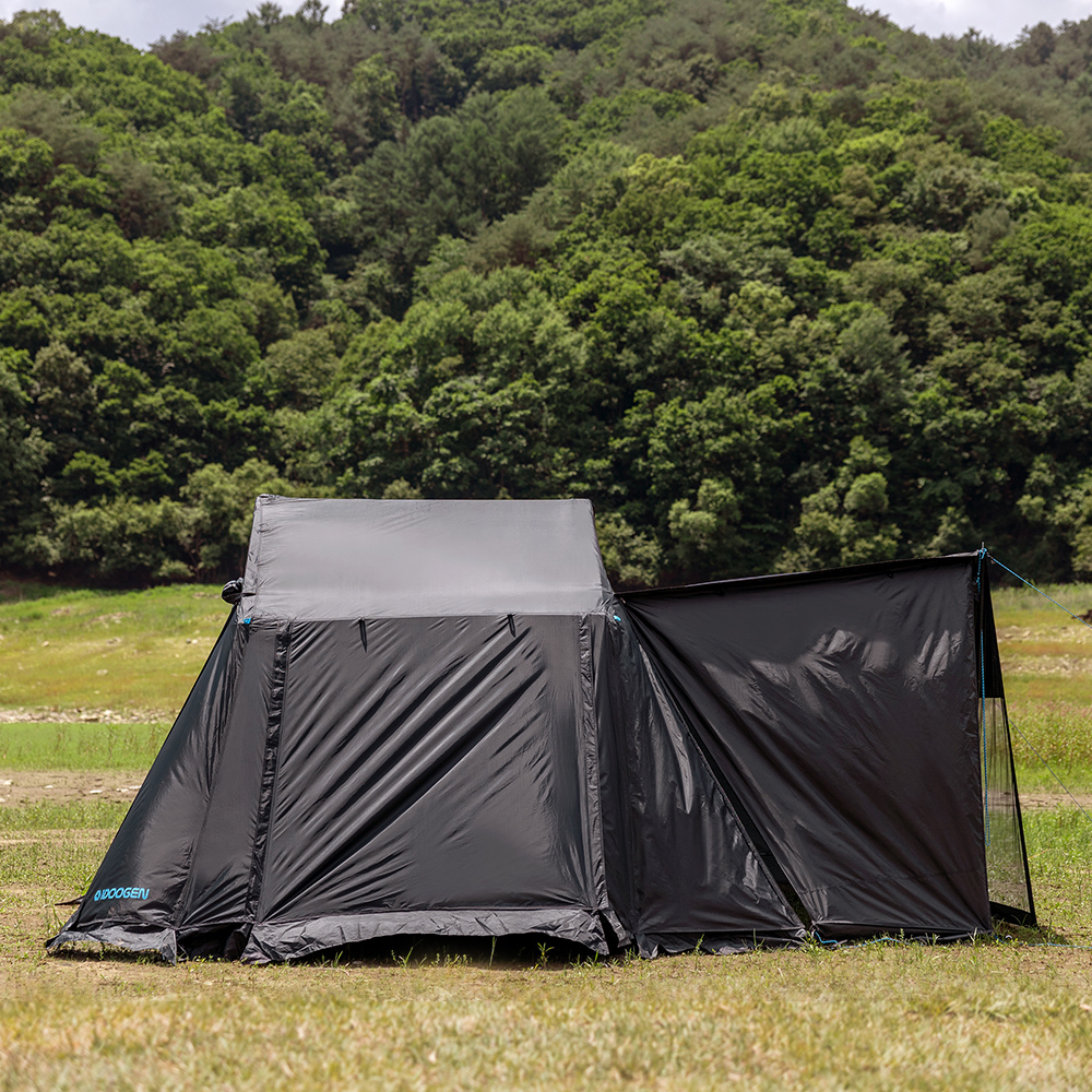 아이두젠 캐빈 프로 감성 쉘터 농막 텐트 블랙