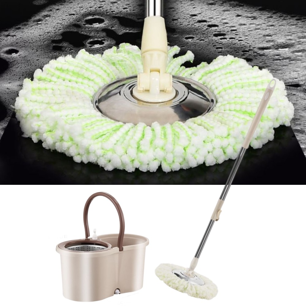 회전식 원형 밀대 걸레통 올인원 세트 통돌이 물걸레 마루 장판 타일 바닥 청소