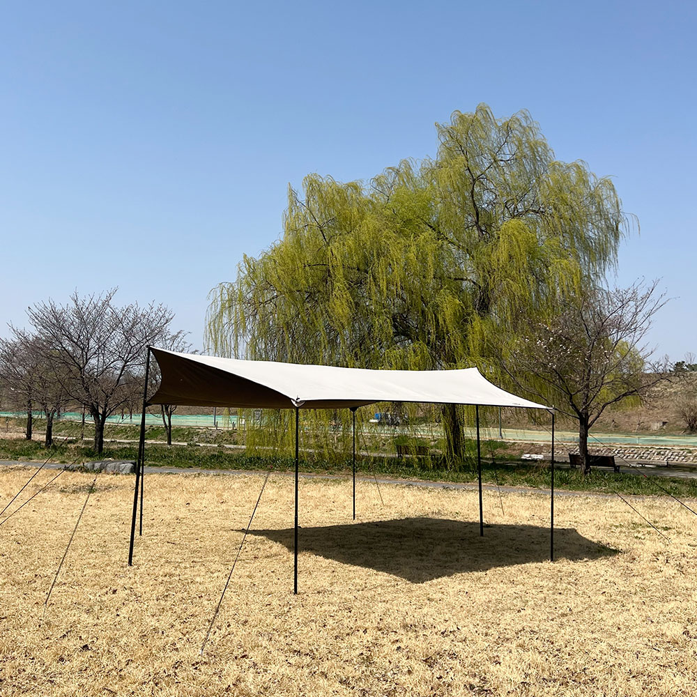 지퍼 타프 블랙코팅 쉘터 메쉬 스크린 아릭시 300D 단품 헥사 M