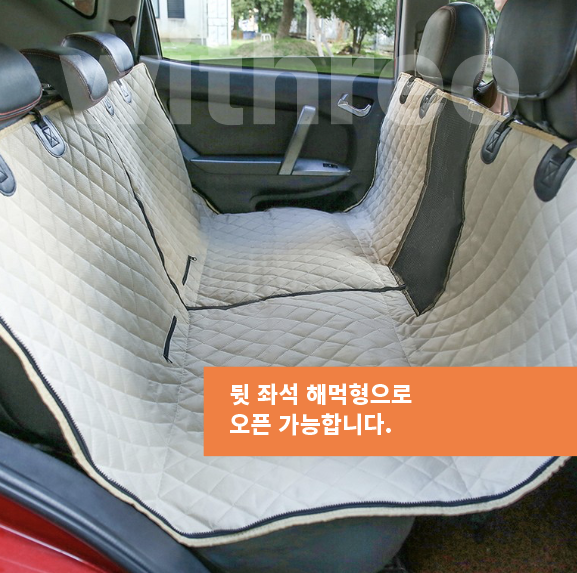 위드레오 애견카시트 대형견카시트 차시트 뒷좌석 풀커버 방수 메쉬창 블랙, XL(특대형)