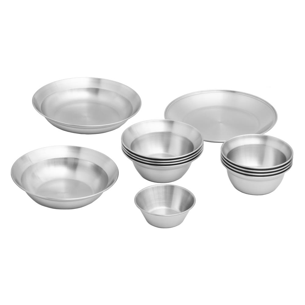 키녹스 캠핑 그릇 스텐 STS304J1 12P 4인용 식기세트