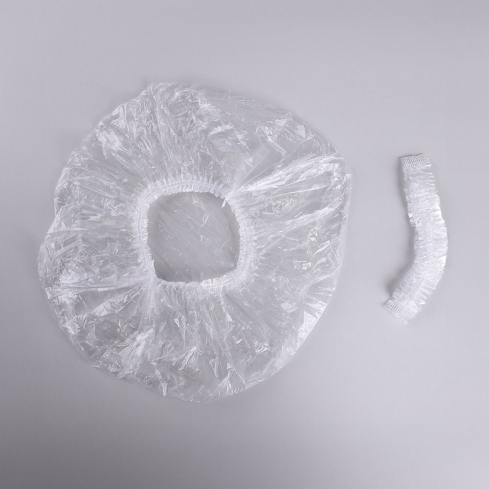 비닐모자 미용실 비닐캡 헤어크리닉 샤워캡 100p : 아랑컨템포러리