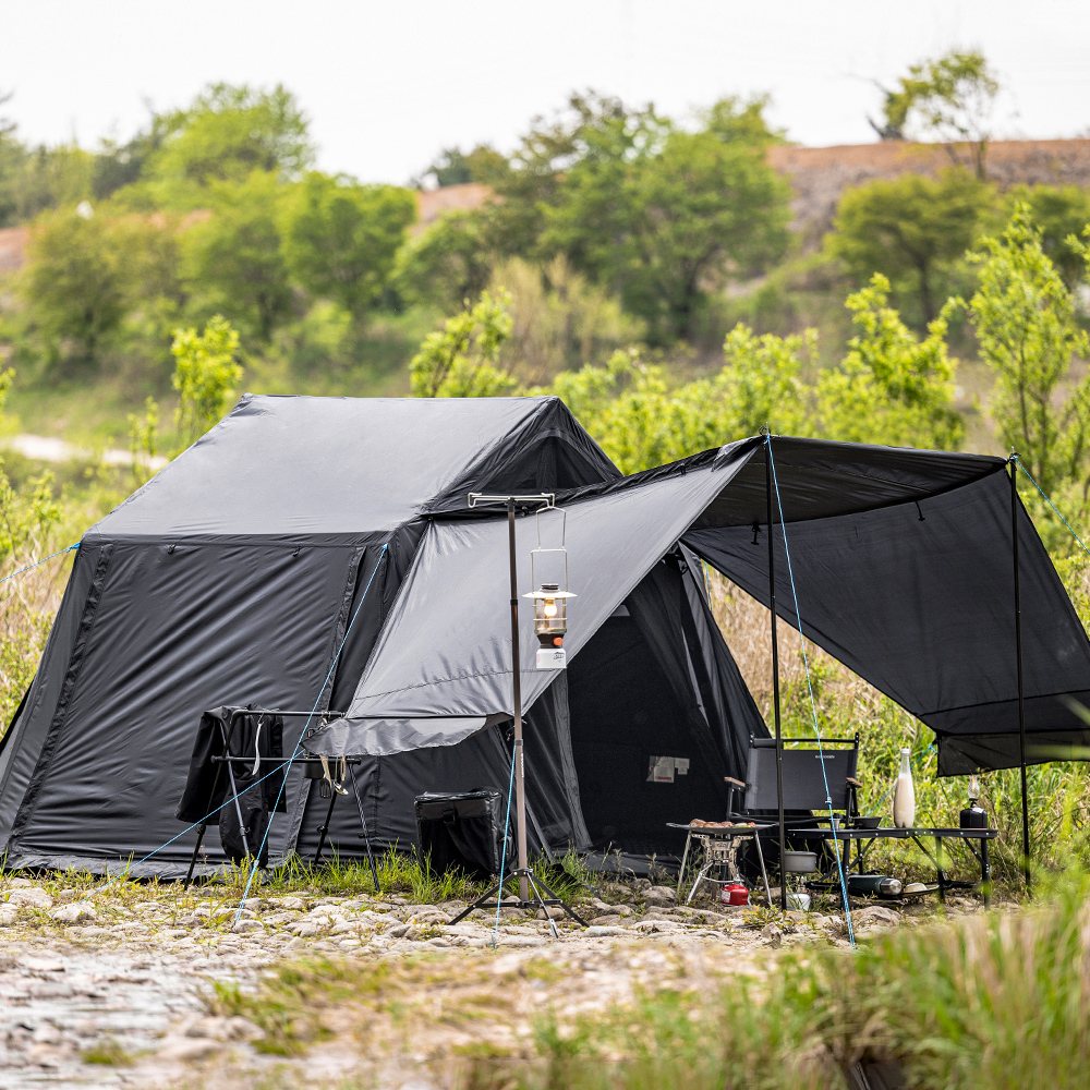 아이두젠 캐빈 프로 감성 쉘터 농막 텐트 블랙