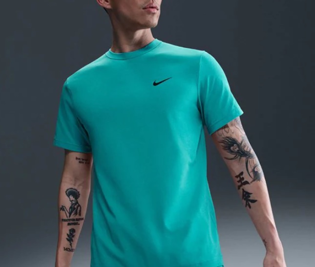 국내매장판 나이키 남성 드라이 핏 UV 하이버스 반팔 피트니스 탑 D4 DV9840-345