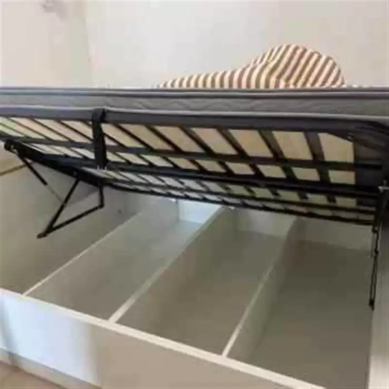 라지킹 프레임 지지대 수납형 갈비살 받침대 보관함 7cm 프레임 다크그레이 1500x2000mm - 상세 이미지 2