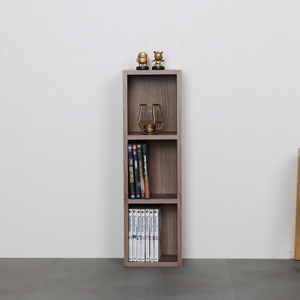 모던 틈새 DVD장 200x150x675mm, 3단, 아카시아 - 상세 이미지 3