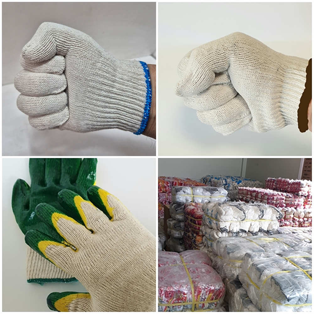 면장갑 45g 10켤레 목장갑 흰 면장갑 코팅 작업용 공업용 작업 정비 미끄럼방지