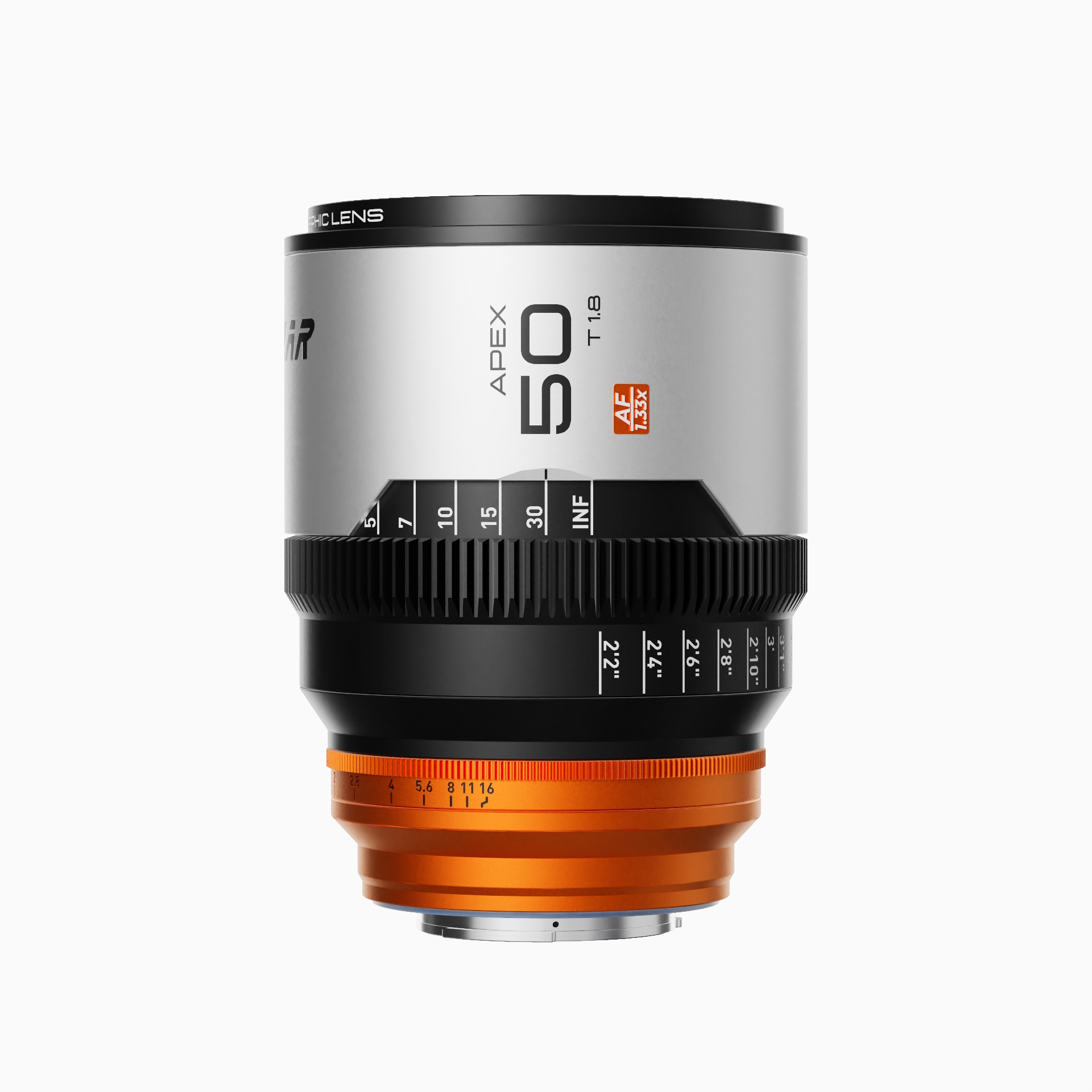 BLAZAR Apex 50mm T1.8 1.33X S35 오토포커스 아나포픽 렌즈 - 상품 이미지