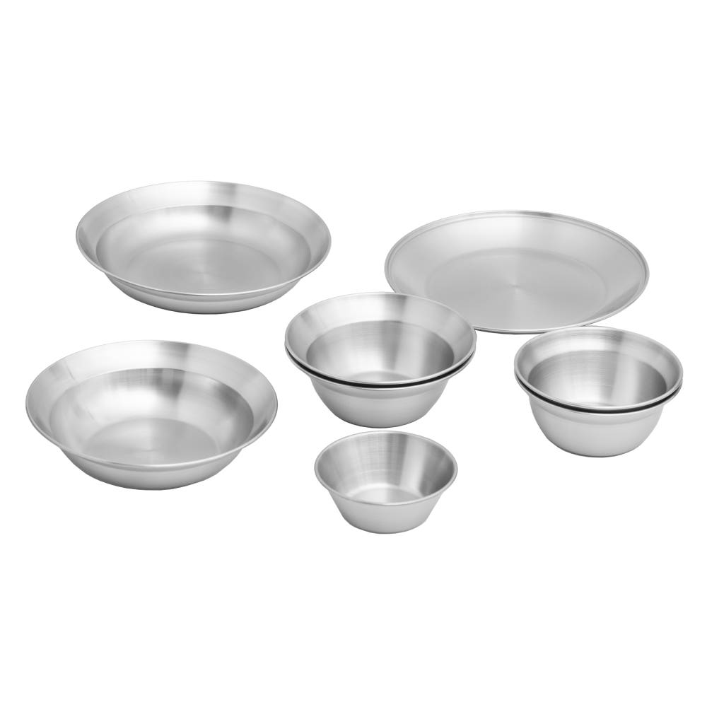 키녹스 캠핑 그릇 스텐 STS304J1 8P 2인용 식기세트